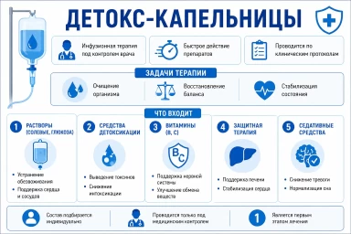 Капельница от наркотиков на дому в Уфе