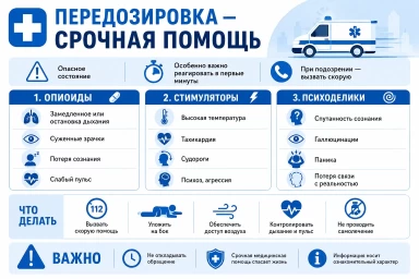 Помощь при передозировке в Уфе