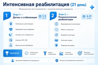 Реабилитация за 21 день в Уфе